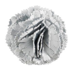 Fleur'd Pins - White Leather Carnation